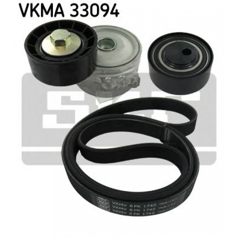 VKMA 33094 SKF Комплект доріжкового ремня